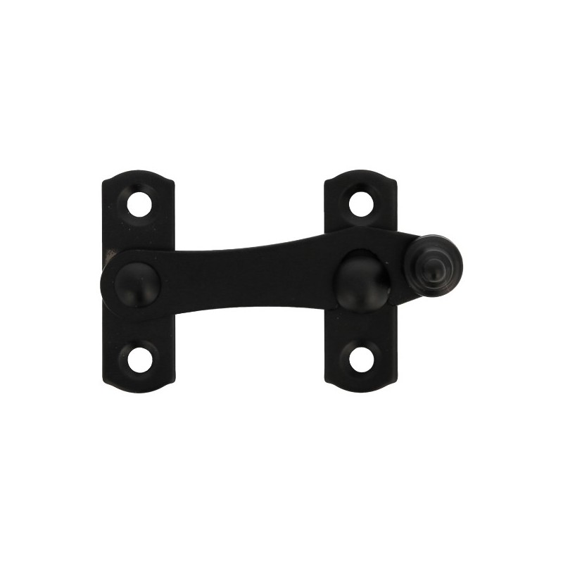AMIG 7234  
 Aldabilla 3  
 75 x 46 mm  
 Acero  
 Negro - Derecha