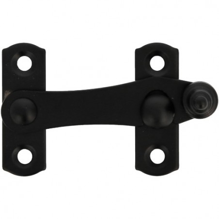 AMIG 7234  
 Aldabilla 3  
 75 x 46 mm  
 Acero  
 Negro - Derecha