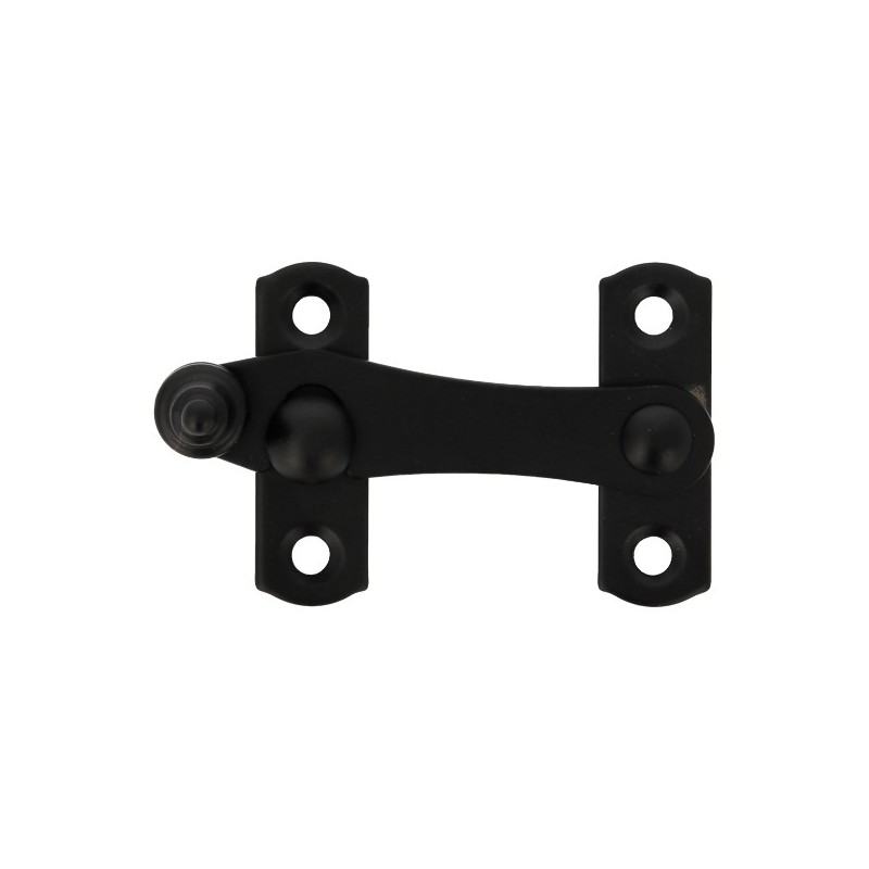 AMIG 7235  
 Aldabilla 3  
 75 x 46 mm  
 Acero  
 Negro - Izquierda