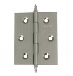 AMIG 7266  
 Bisagra 1003  
 60 x 40 x 2 mm  
 Latón  
 Cromado mate