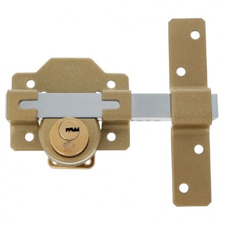 AMIG 7287  
 Cerrojo de seguridad 41  
 88 x 153 mm  
 Acero  
 Martelé