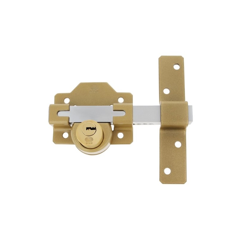 AMIG 7289  
 Cerrojo de seguridad 61  
 88 x 153 mm  
 Acero  
 Martelé