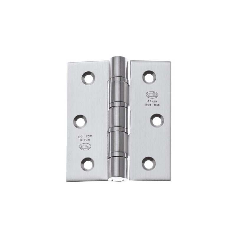 AMIG 7335  
 Bisagra 2088  
 100 x 70 x 2,5 mm  
 Acero inoxidable 18/8  
 Mate