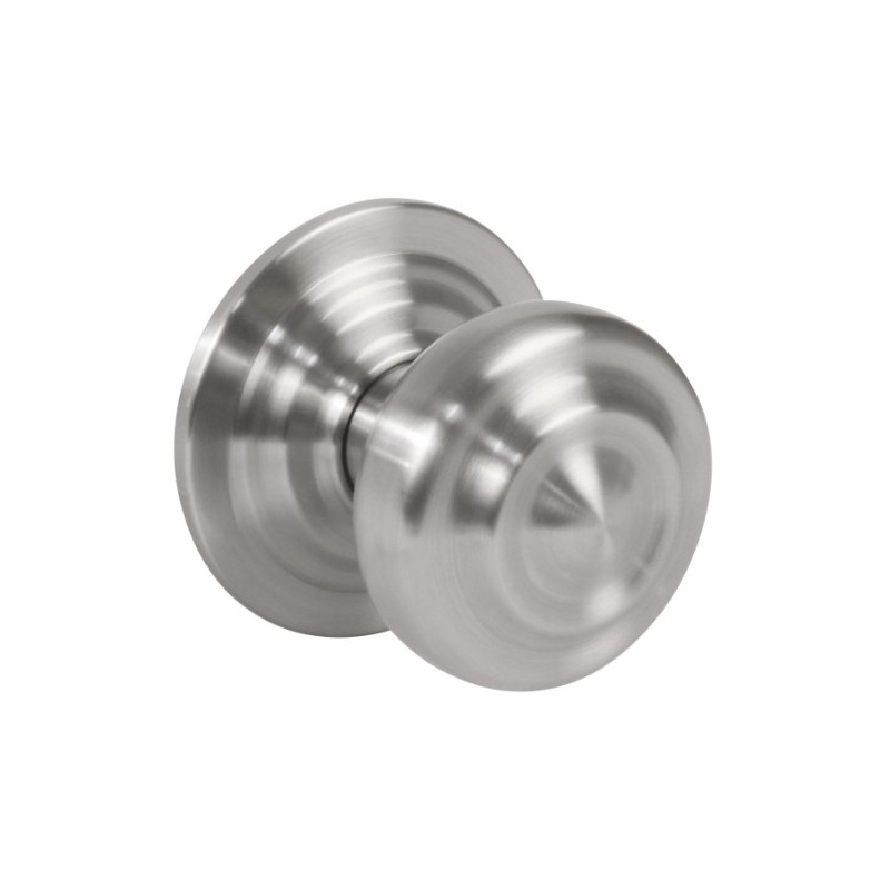 AMIG 7340  
 Pomo puerta de entrada 50  
 Ø70 mm  
 Latón  
 Cromado mate