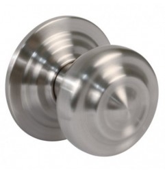 AMIG 7341  
 Pomo puerta de entrada 51  
 Ø70 mm  
 Latón  
 Cromado mate