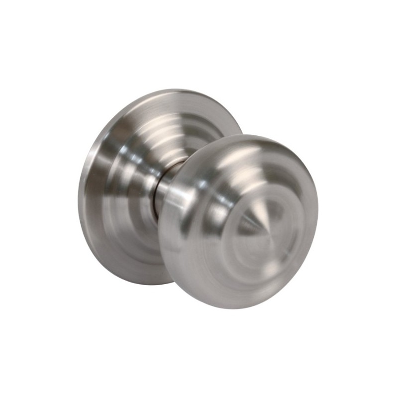 AMIG 7341  
 Pomo puerta de entrada 51  
 Ø70 mm  
 Latón  
 Cromado mate
