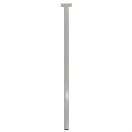 AMIG 7424  
 Pata de mesa 3  
 25 x 25 x 700 mm  
 Acero  
 Blanco