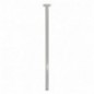 AMIG 7424  
 Pata de mesa 3  
 25 x 25 x 700 mm  
 Acero  
 Blanco