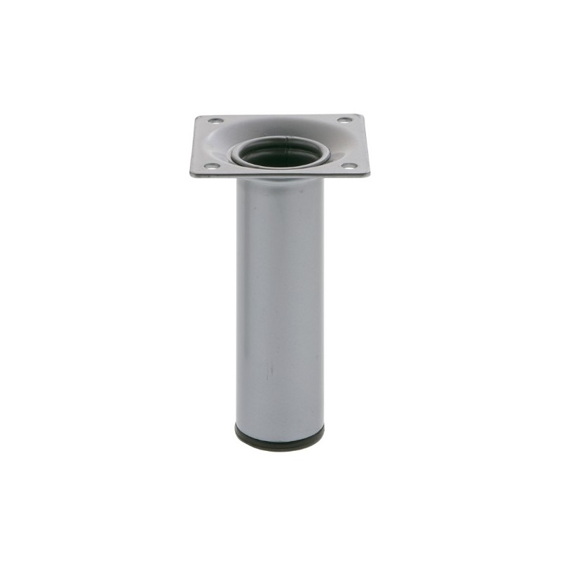 AMIG 7432  
 Pata de mesa 4  
 Ø30 x 150 mm  
 Acero  
 Plata