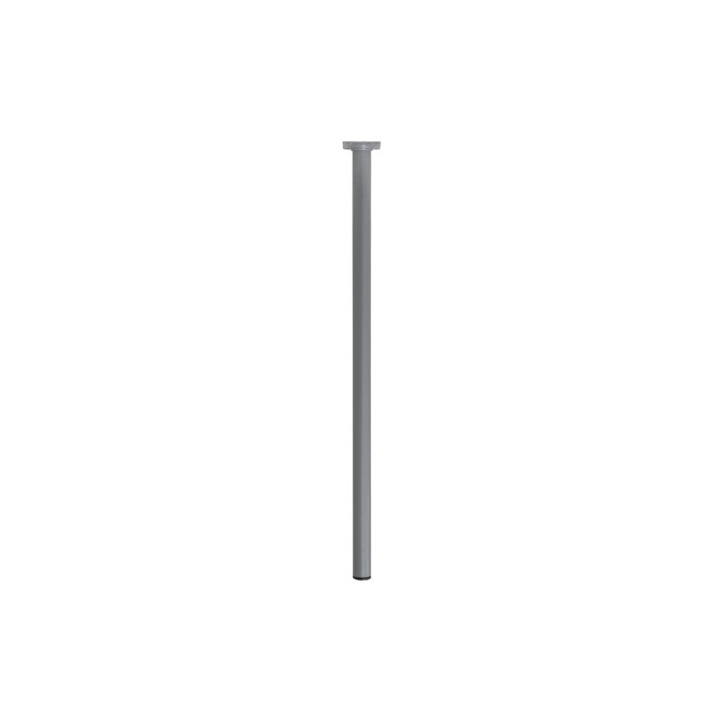 AMIG 7444  
 Pata de mesa 4  
 Ø30 x 700 mm  
 Acero  
 Plata