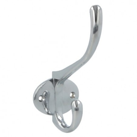 AMIG 7453  
 Colgador de pared doble 25  
 135 mm  
 Zamak  
 Cromado