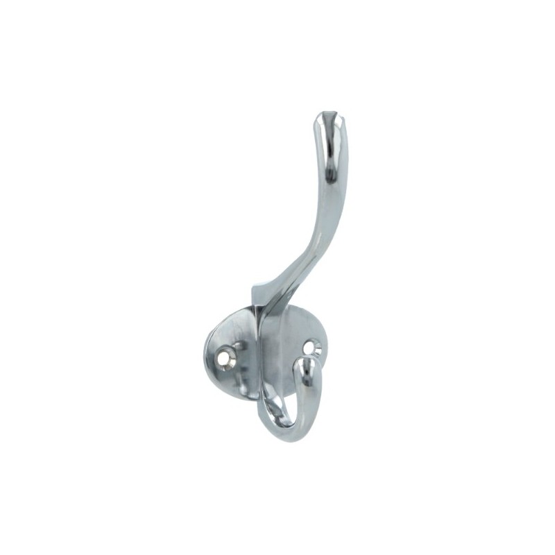 AMIG 7454  
 Colgador de pared doble 26  
 108 mm  
 Zamak  
 Cromado
