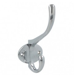 AMIG 7455  
 Colgador de pared doble 25  
 135 mm  
 Zamak  
 Cromado