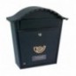 AMIG 7464   Buzón 1   370 x 360 x 105 mm   Acero   Negro