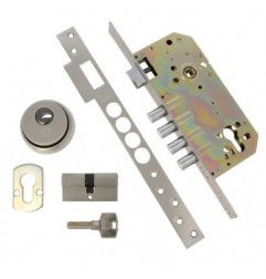 AMIG 7543  
 Cerradura 100  
 50/85  
 Acero  
 Cromado mate