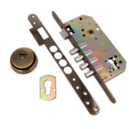 AMIG 7550  
 Cerradura 111  
 50/85  
 Acero  
 Cuero