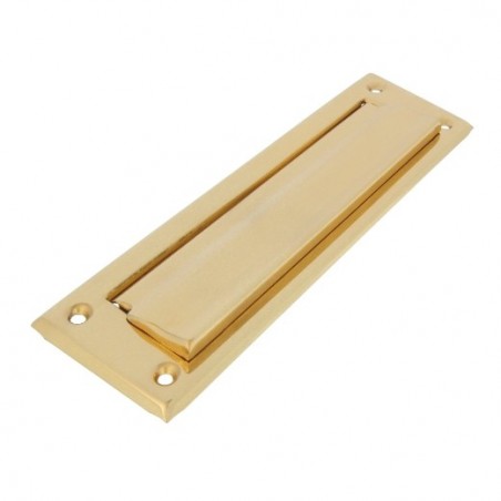 AMIG 7588  
 Bocacartas 1  
 254 x 78 mm  
 Latón  
 Pulido