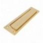 AMIG 7588  
 Bocacartas 1  
 254 x 78 mm  
 Latón  
 Pulido