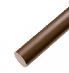 AMIG 7615  
 Barra redonda 20  
 Ø30 mm x 1,6 m  
 Madera  
 Nogal