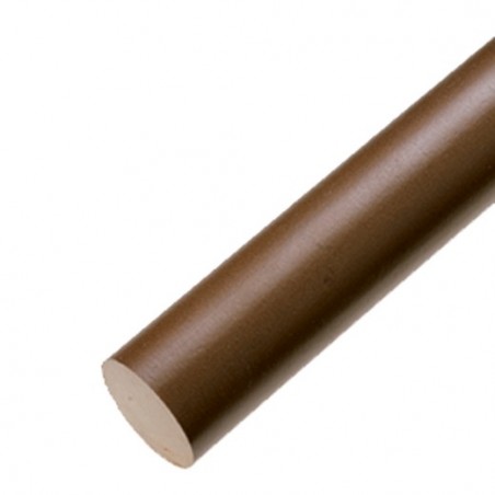 AMIG 7615  
 Barra redonda 20  
 Ø30 mm x 1,6 m  
 Madera  
 Nogal