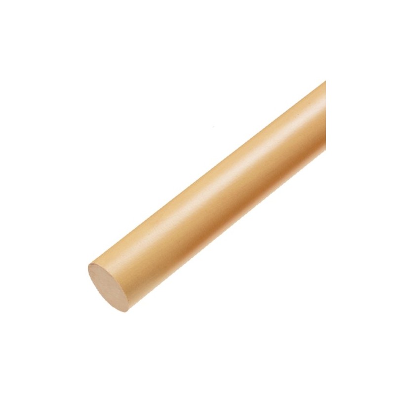 AMIG 7616  
 Barra redonda 20  
 Ø30 mm x 1,6 m  
 Madera  
 Pino