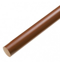 AMIG 7617  
 Barra redonda 20  
 Ø30 mm x 1,6 m  
 Madera  
 Sapelli