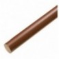 AMIG 7621  
 Barra redonda 22  
 Ø30 mm x 2 m  
 Madera  
 Sapelli