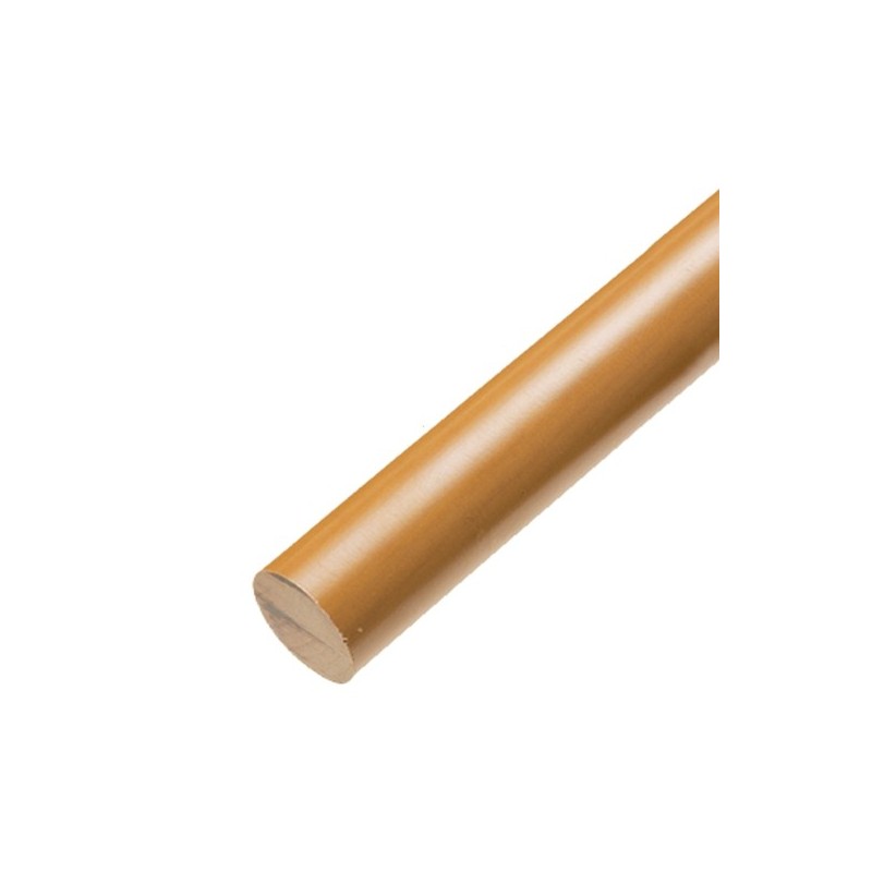 AMIG 7622  
 Barra redonda 22  
 Ø30 mm x 2 m  
 Madera  
 Teka