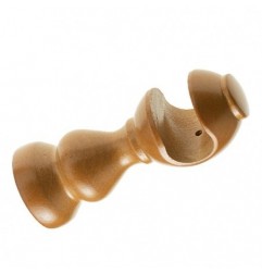 AMIG 7642  
 Soporte frente 200  
 Ø20 mm x 117 mm  
 Madera  
 Sapelli