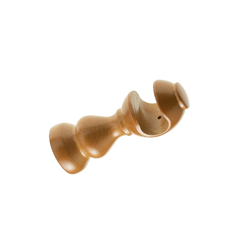 AMIG 7642  
 Soporte frente 200  
 Ø20 mm x 117 mm  
 Madera  
 Sapelli