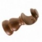 AMIG 7646  
 Soporte frente 210  
 Ø30 mm x 117 mm  
 Madera  
 Sapelli