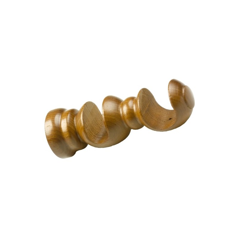 AMIG 7648  
 Soporte frente doble 220  
 Ø20/30 mm x 150 mm  
 Madera  
 Nogal