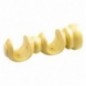 AMIG 7652  
 Soporte frente doble 230  
 Ø30/30 mm x 150 mm  
 Madera  
 Nogal