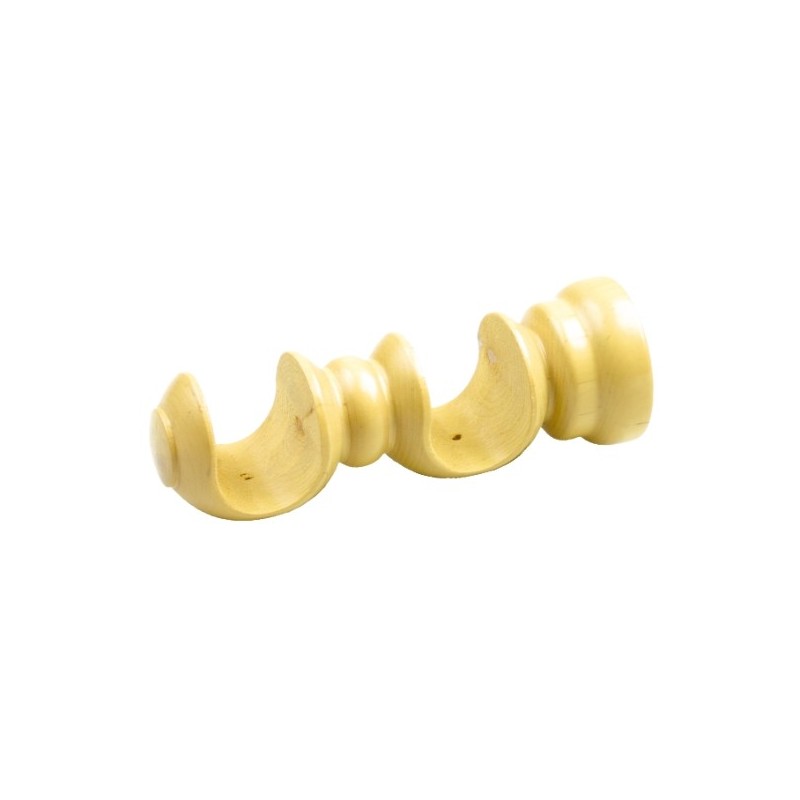 AMIG 7654  
 Soporte frente doble 230  
 Ø30/30 mm x 150 mm  
 Madera  
 Sapelli