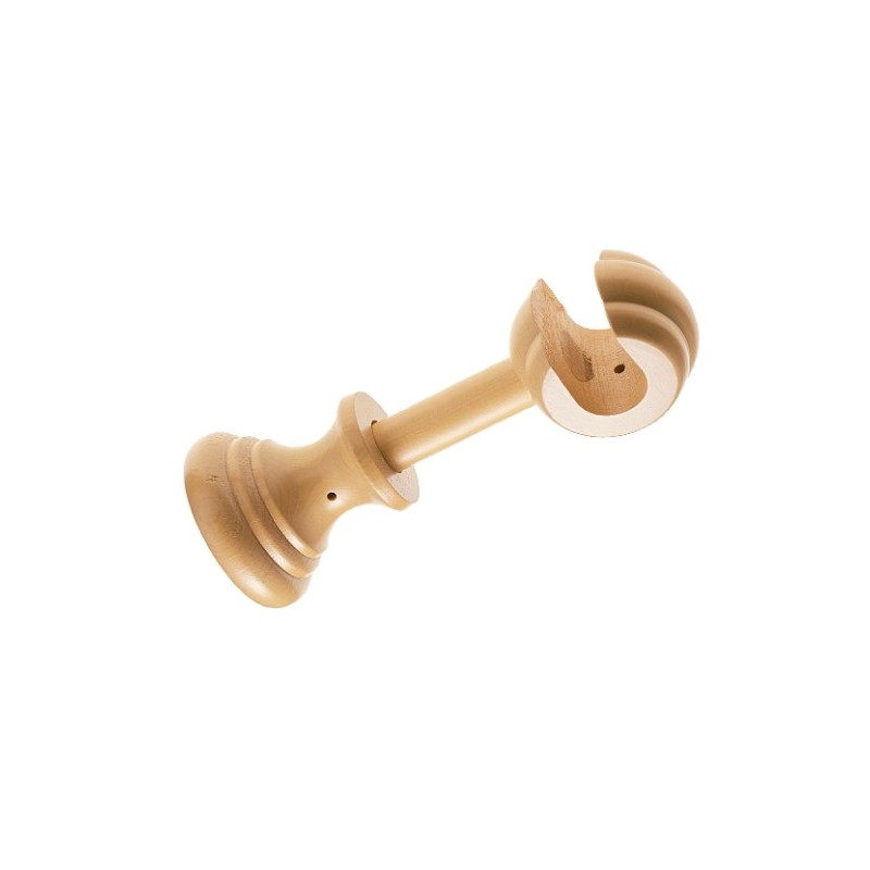 AMIG 7660  
 Soporte frente extensible 250  
 Ø30 x 210 mm  
 Madera  
 Nogal