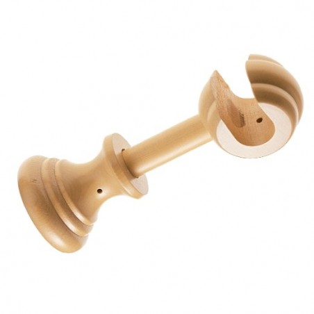 AMIG 7660  
 Soporte frente extensible 250  
 Ø30 x 210 mm  
 Madera  
 Nogal