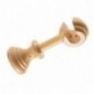 AMIG 7660  
 Soporte frente extensible 250  
 Ø30 x 210 mm  
 Madera  
 Nogal