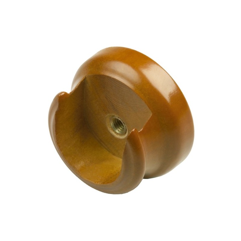AMIG 7671  
 Soporte lateral 270  
 Ø30 x 43 mm  
 Madera  
 Teka
