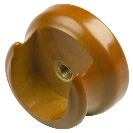 AMIG 7671  
 Soporte lateral 270  
 Ø30 x 43 mm  
 Madera  
 Teka