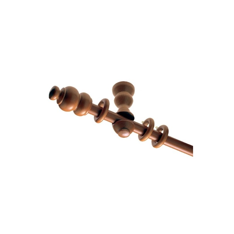 AMIG 7710  
 Conjunto pared 354  
 Ø20 mm x 2,4 m  
 Madera  
 Sapelli