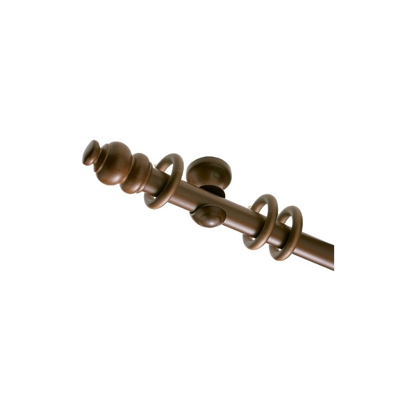 AMIG 7736  
 Conjunto techo 371  
 Ø30 mm x 1,6 m  
 Madera  
 Nogal