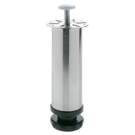 AMIG 7805  
 Pata para mueble 5  
 Ø50 x 150  mm  
 Acero  
 Cromado mate