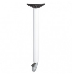 AMIG 7807  
 Pata de mesa 6  
 Ø60 x 710 mm  
 Acero  
 Blanco