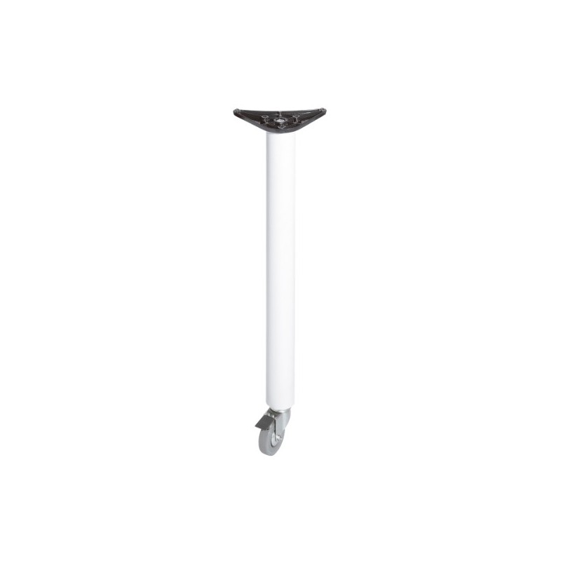 AMIG 7807  
 Pata de mesa 6  
 Ø60 x 710 mm  
 Acero  
 Blanco