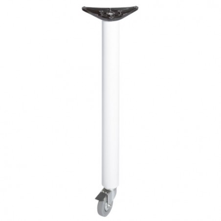 AMIG 7807  
 Pata de mesa 6  
 Ø60 x 710 mm  
 Acero  
 Blanco