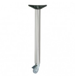 AMIG 7808  
 Pata de mesa 6  
 Ø60 x 710 mm  
 Acero  
 Cromado mate