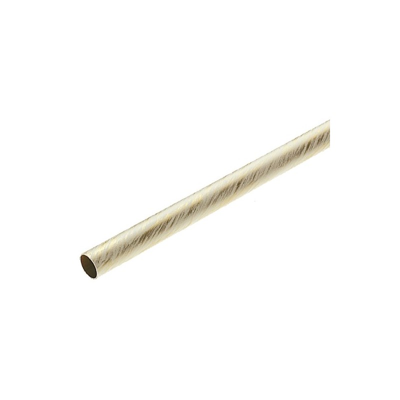 AMIG 7836  
 Tubo redondo 602  
 Ø20 mm x 2 m  
 Acero  
 Marfil oro