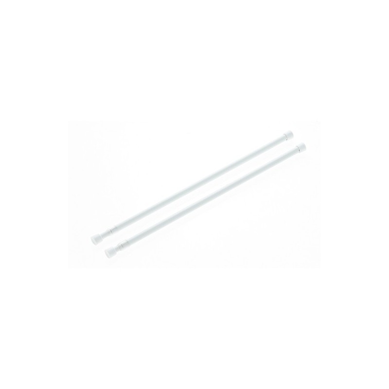 AMIG 7946  
 Portavisillos 1  
 Ø8 x 45/80 mm  
 Acero  
 Blanco