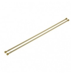 AMIG 7948  
 Portavisillos 1  
 Ø8 x 45/80 mm  
 Acero  
 Dorado