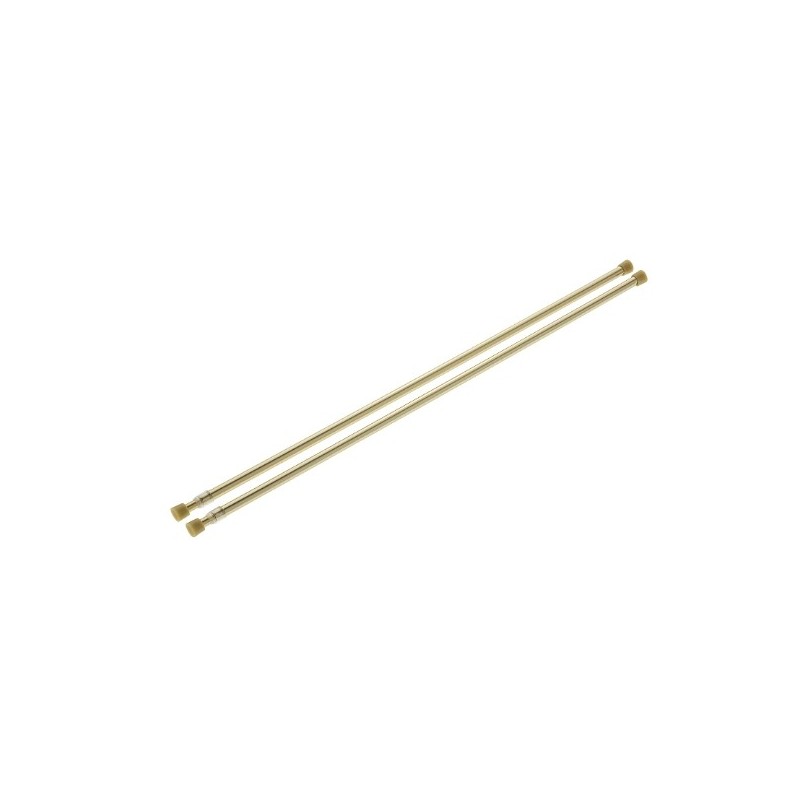 AMIG 7948  
 Portavisillos 1  
 Ø8 x 45/80 mm  
 Acero  
 Dorado
